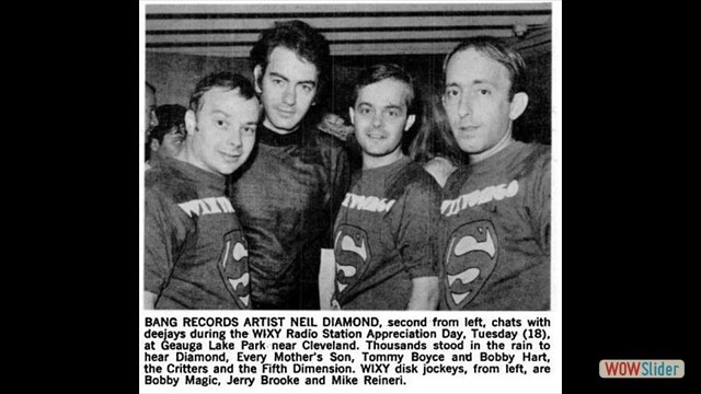 Neal Diamond with SuperMen Neal Diamond with SuperMen